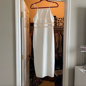 NWT BCBG White Dress Size 4